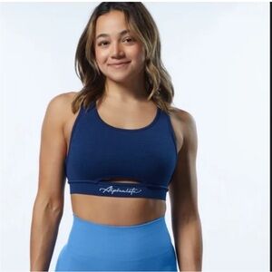 Alphalete Trinity Sports Bra in Moonlight